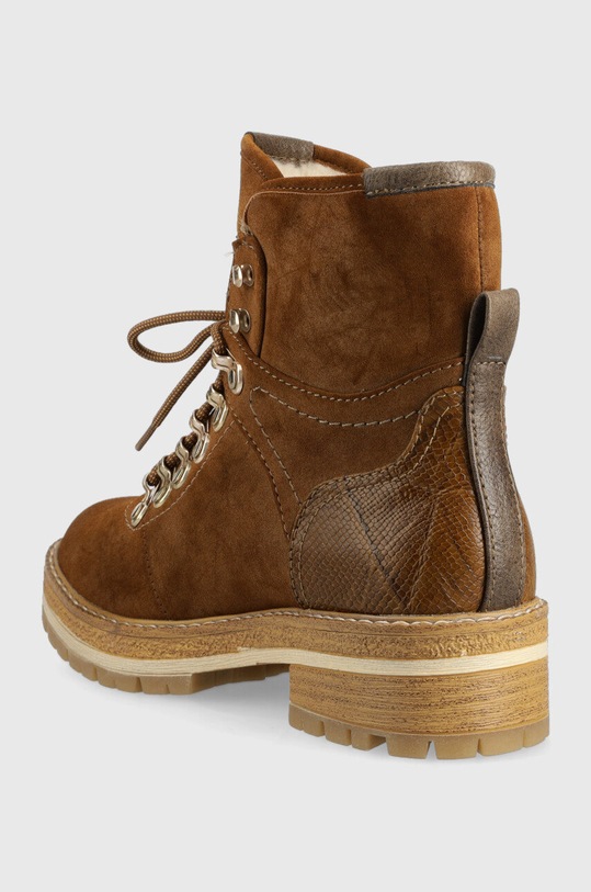 Obuwie Mustang botki 1408602.307 brązowy