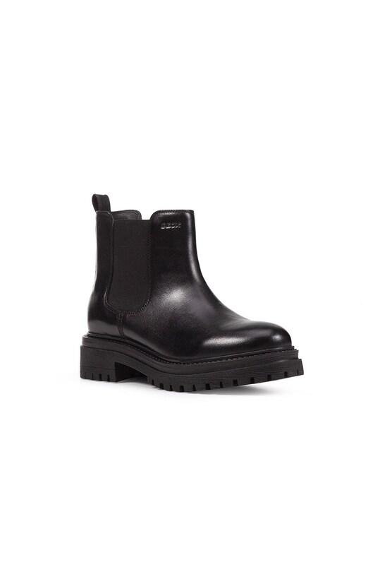 Geox Ghete Chelsea de piele D04HRB.00043.IRIDEA. negru AW21
