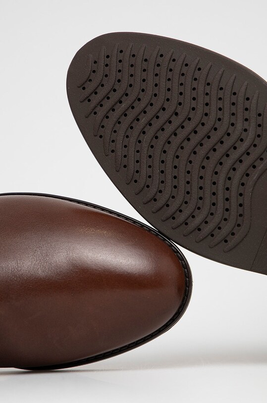 Geox - Ghete de piele maro D04G1A.00043.FELI.BROWN