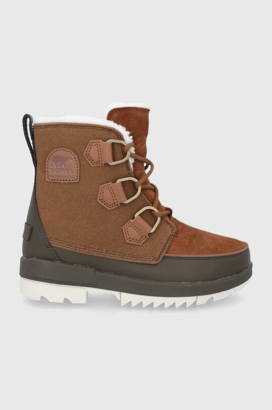 Зимові чоботи Sorel Velvet з утепленням коричневий 1985811.Velvet.Tan