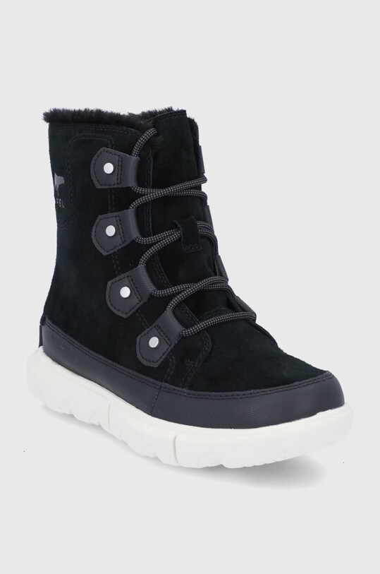 Semišové sněhule Sorel 1951631.Black.Fawn černá AW21