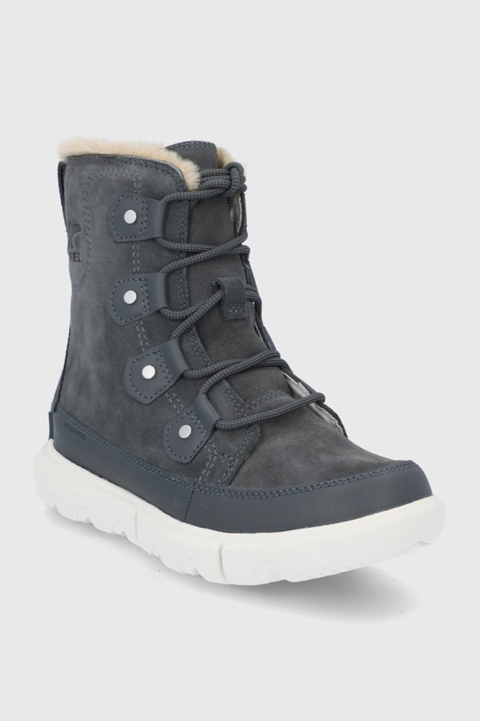 Замшевые сапоги Sorel SOREL EXPLOER II 1951631.Grill.Fawn серый AW21