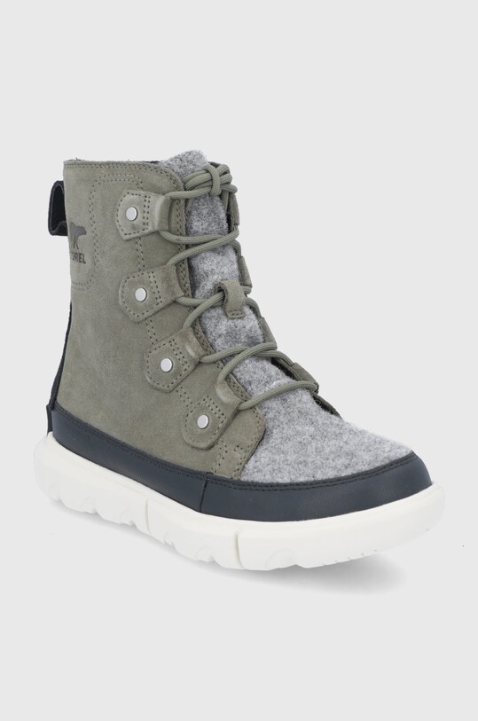 Sorel cizme de iarna SOREL EXPLOER II 1959381.Sage.Fawn verde AW21