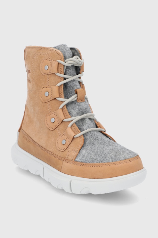 Kožené sněhule Sorel SOREL EXPLOER II 1977491.Tawny.Buff béžová AW21