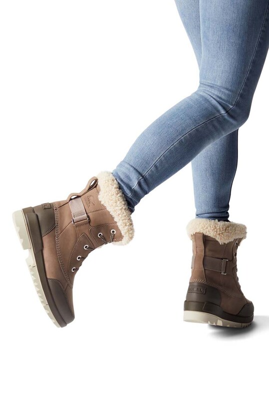Шкіряні чоботи Sorel Torino II Parc Boot WP 1985791.Omega.Taup