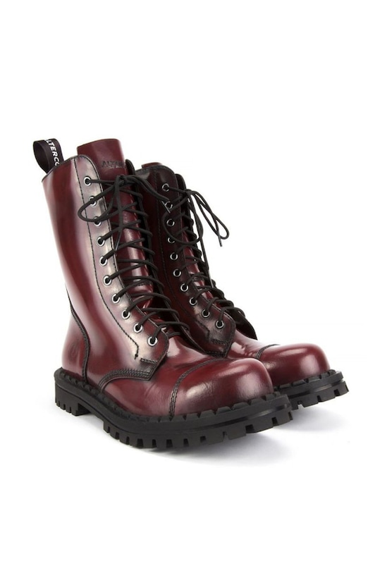 Kožne čizme Altercore 351.burgundy bordo ZW21