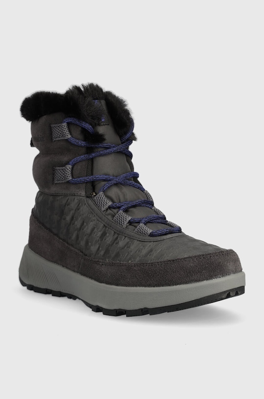 Columbia śniegowce SLOPESIDE PEAK LUXE 1979551 szary AW23