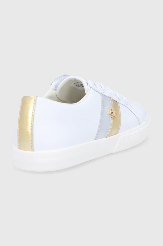 Cipők Lauren Ralph Lauren bőr cipő Janson II 802846087001.100 fehér