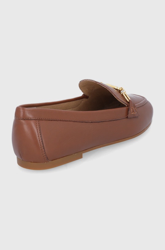 Boty Kožené mokasíny Lauren Ralph Lauren Averi 802834983002.270 hnědá