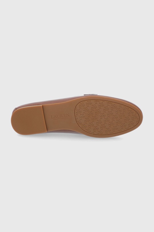 Kožené mokasíny Lauren Ralph Lauren Averi 802834983002.270 hnědá