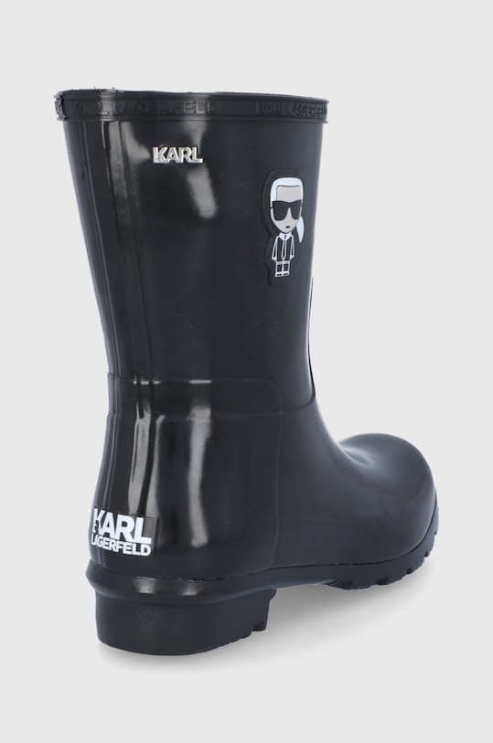 Obuv Gumáky Karl Lagerfeld KALOSH KL47073.V00 čierna