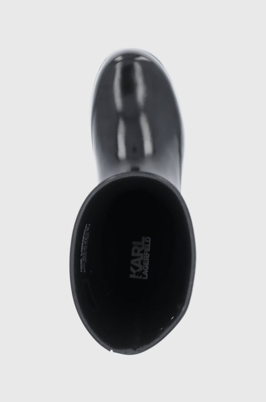 Gumáky Karl Lagerfeld KALOSH čierna KL47073.V00
