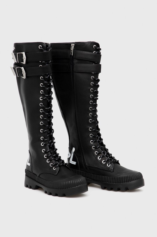 Karl Lagerfeld Kozaki KL42595.000 KL42595.000 czarny AW21