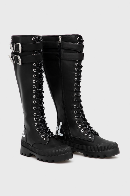 Karl Lagerfeld Kozaki KL42595.000 KL42595.000 czarny AW21