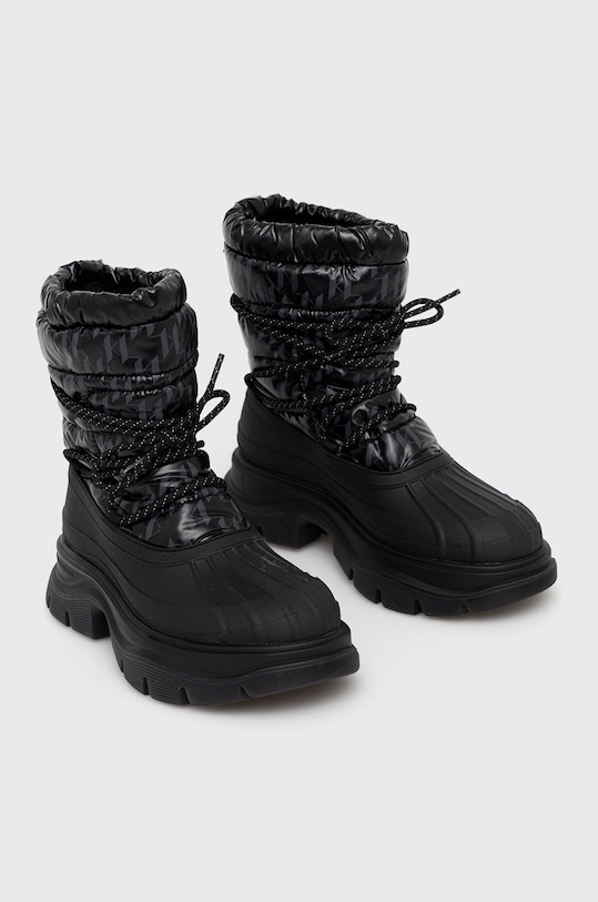 Karl Lagerfeld Śniegowce KL42945.H00 KL42945.H00 czarny AW21