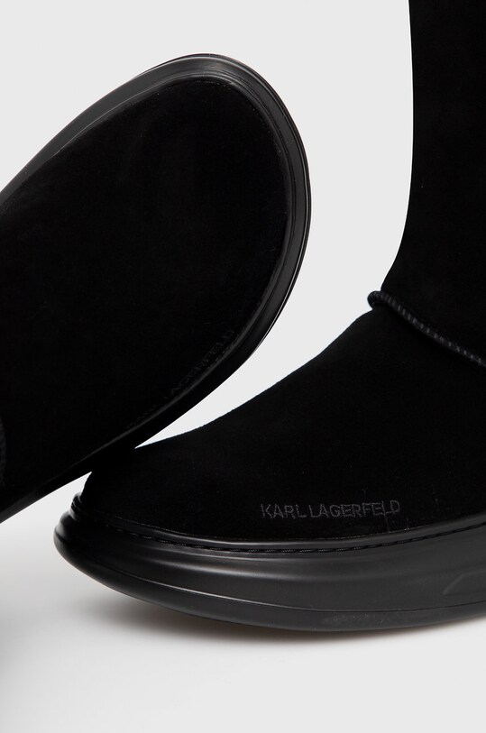 Замшевые сапоги Karl Lagerfeld Kapri Kosi KL44582.700 чёрный