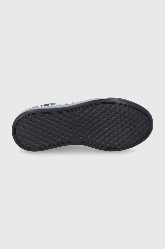 Karl Lagerfeld Ghete de piele KL62210.Black.Lthr.Mon negru