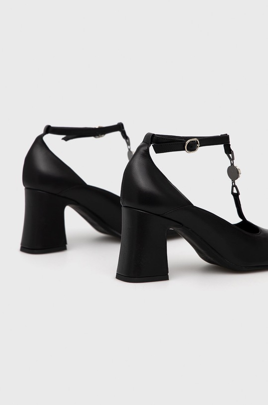 Obuwie Karl Lagerfeld Czółenka skórzane KL31505.Black.Lthr KL31505.Black.Lthr czarny