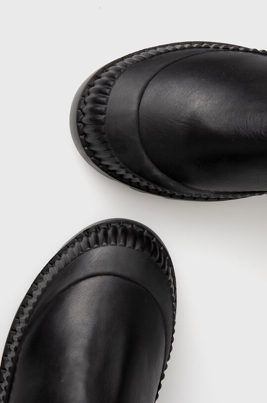 Karl Lagerfeld Ghete Chelsea de piele negru KL42590.000