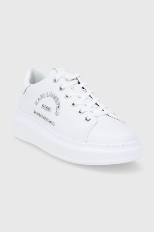 Karl Lagerfeld ghete de piele Kapri KL62539.01S alb AW21
