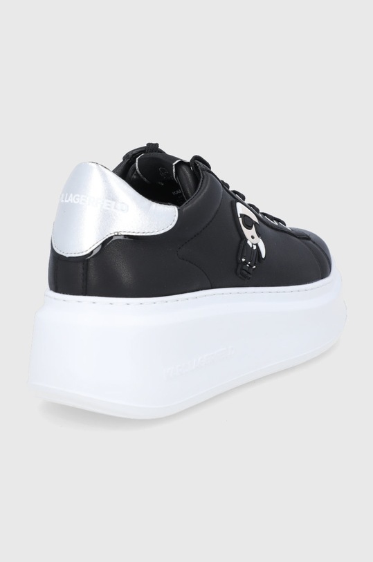 Obuwie Karl Lagerfeld buty skórzane ANAKAPRI KL63530.000 czarny