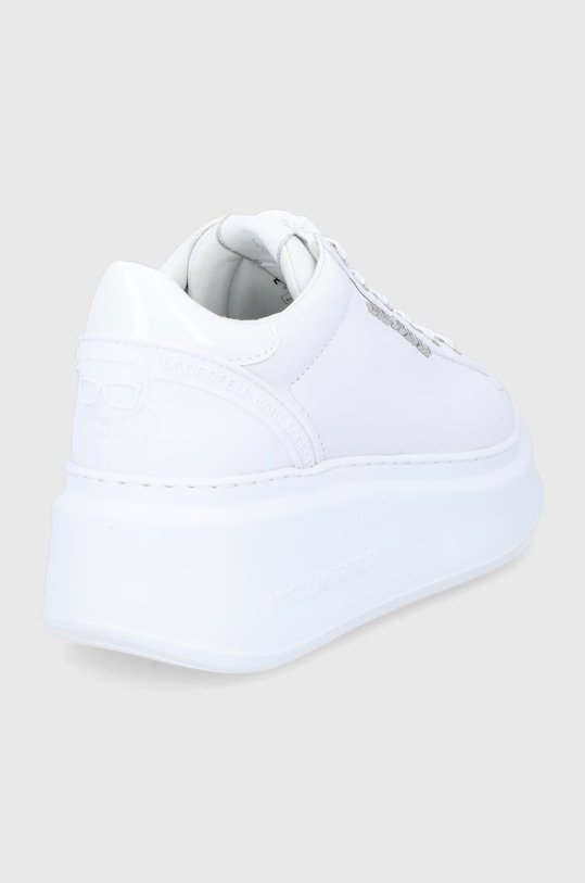 Obuwie Karl Lagerfeld Buty skórzane KL63515.01W KL63515.01W biały