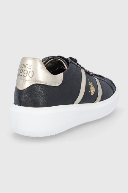 Cipők U.S. Polo Assn. bőr cipő CARDI001W.AL1.BLK fekete
