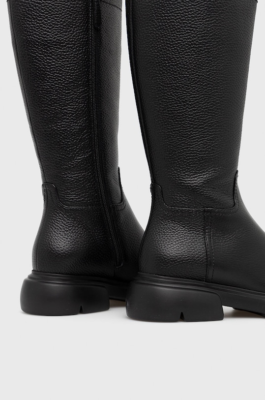 Обувь Кожаные сапоги Emporio Armani X3O213.XF538.BLACK чёрный