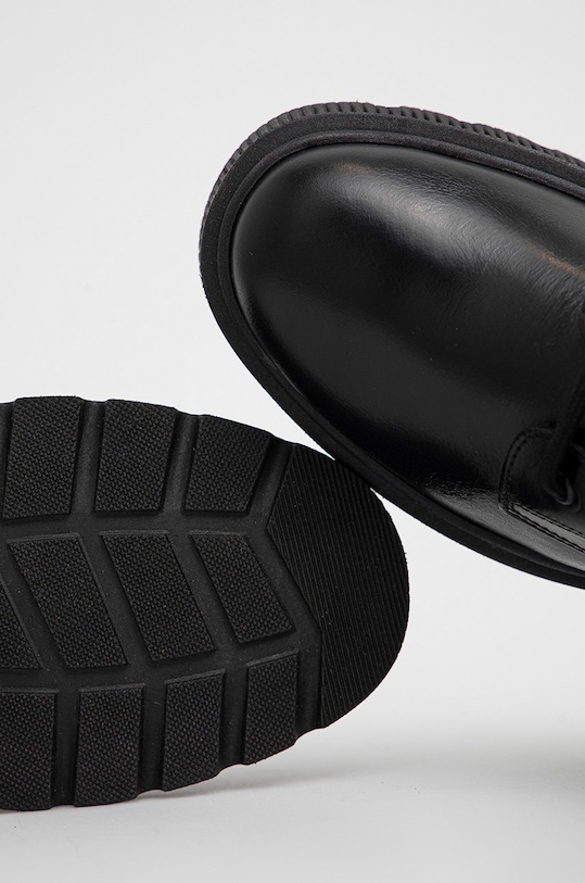 Kožené kotníkové boty Kurt Geiger London 8491900109.00 černá