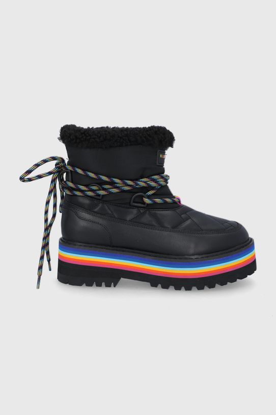 Kurt Geiger London Cizme de iarnă Toronto Rainbow izolat negru 8488400609.00