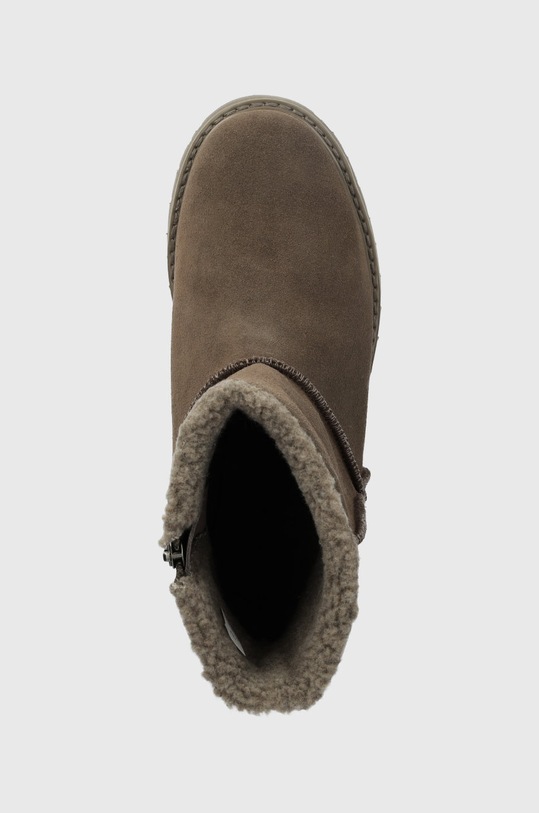 Helly Hansen śniegowce skórzane szary 11636