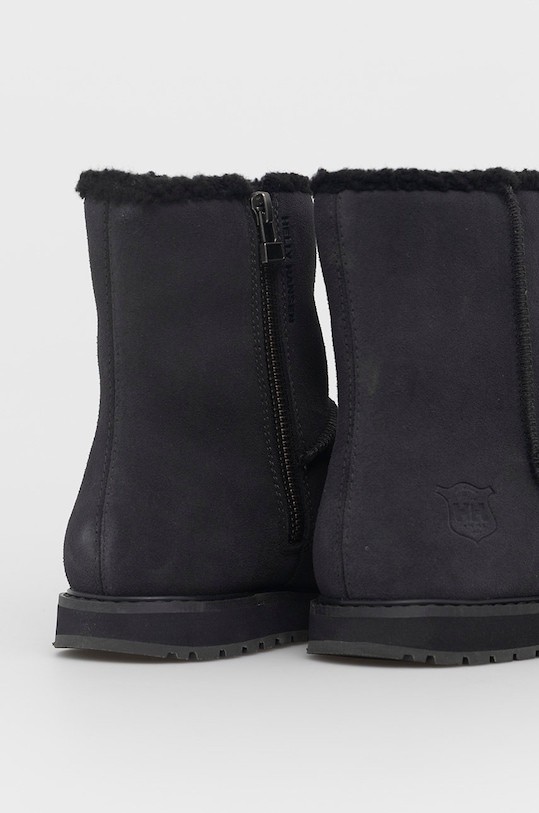 Obuwie Helly Hansen śniegowce skórzane 11636 czarny