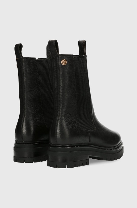 Kožené kotníkové boty Mexx černá MXRB012701W.1000