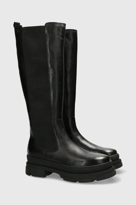 Mexx Sztyblety skórzane MXOM004701W.1000 czarny AW21