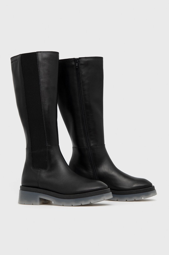 Marc O'Polo Kozaki skórzane 10812928001123.999 czarny AW21