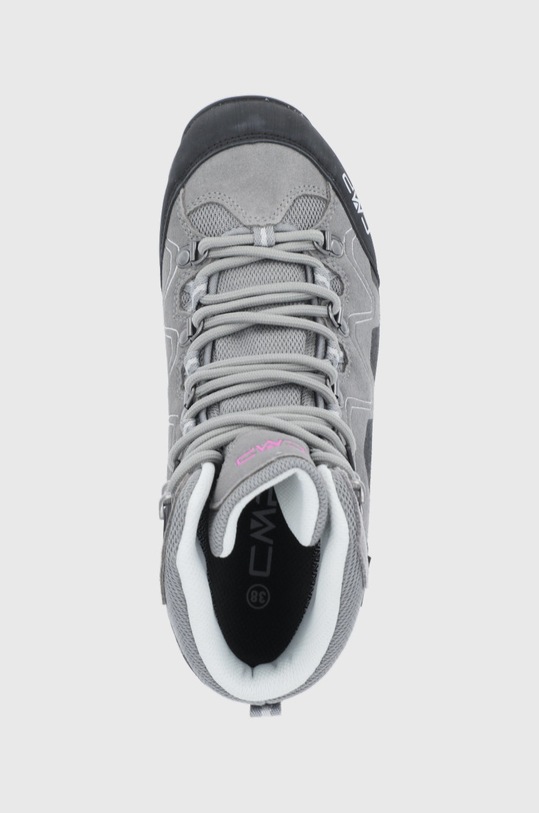 CMP scarpe in camoscio ATHUNIS MID WMN TREKKING SHOE WP grigio 31Q4976.U739