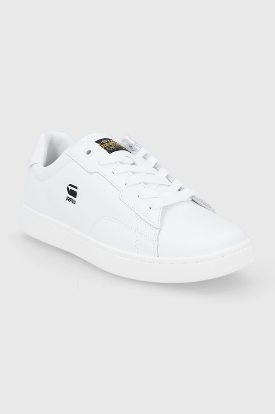 G-Star Buty skórzane CADET LEA 2141002510.WHT biały SS23