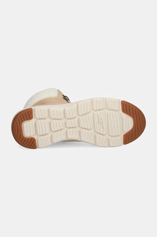 Skechers śniegowce zamszowe 16677 beżowy