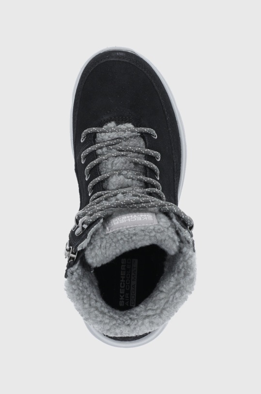 Skechers Śniegowce zamszowe szary 16677
