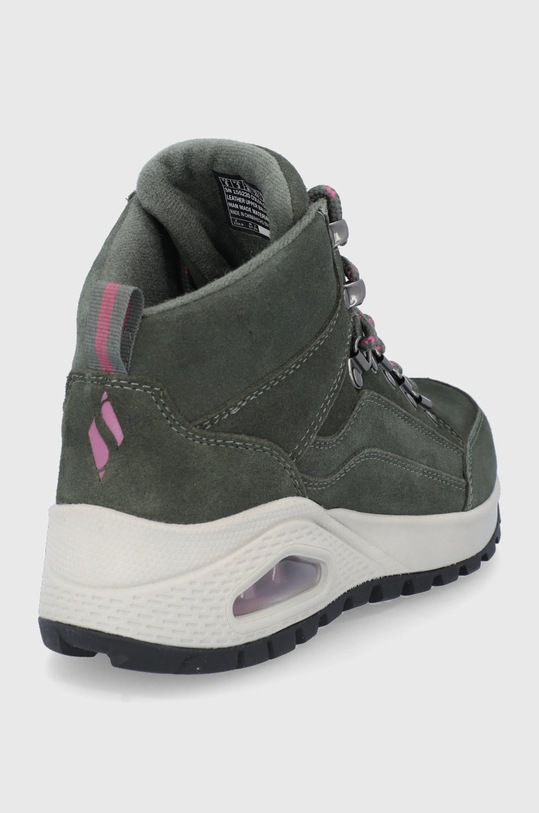 Boty Semišové boty Skechers 155220 zelená