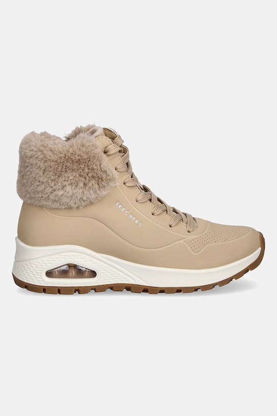 Skechers śniegowce 167274 beżowy AW25