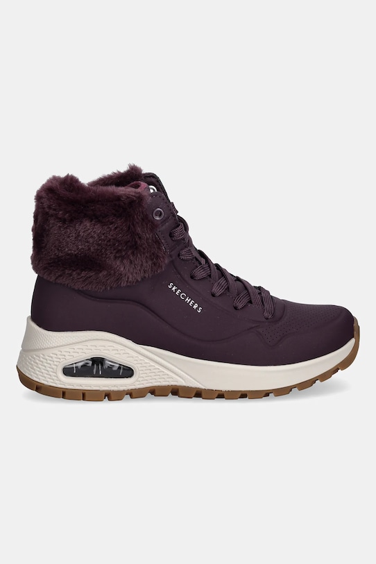 Skechers μπότες χιονιού 167274 μωβ AW25