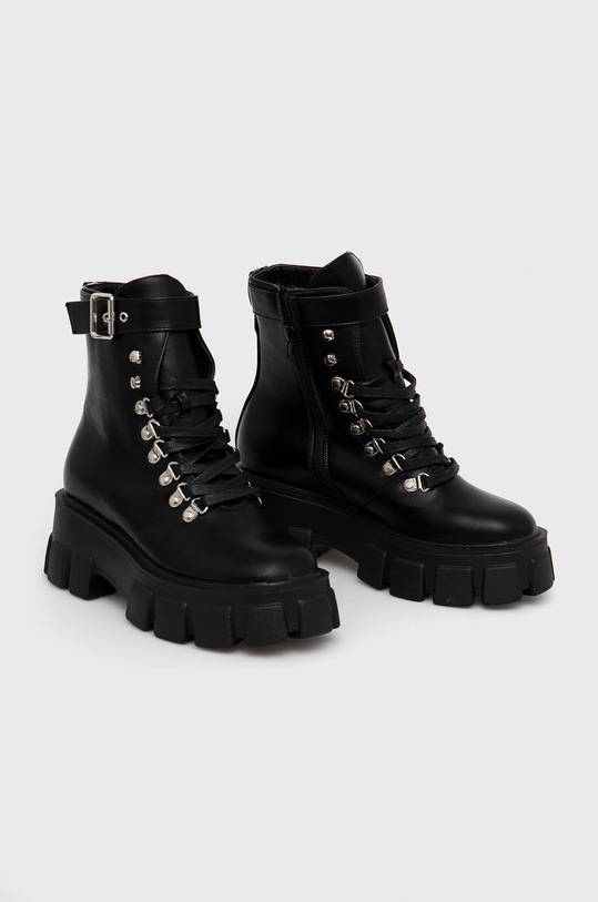 Truffle Collection Botki ROTA5/B.BLACK.PU czarny AW21
