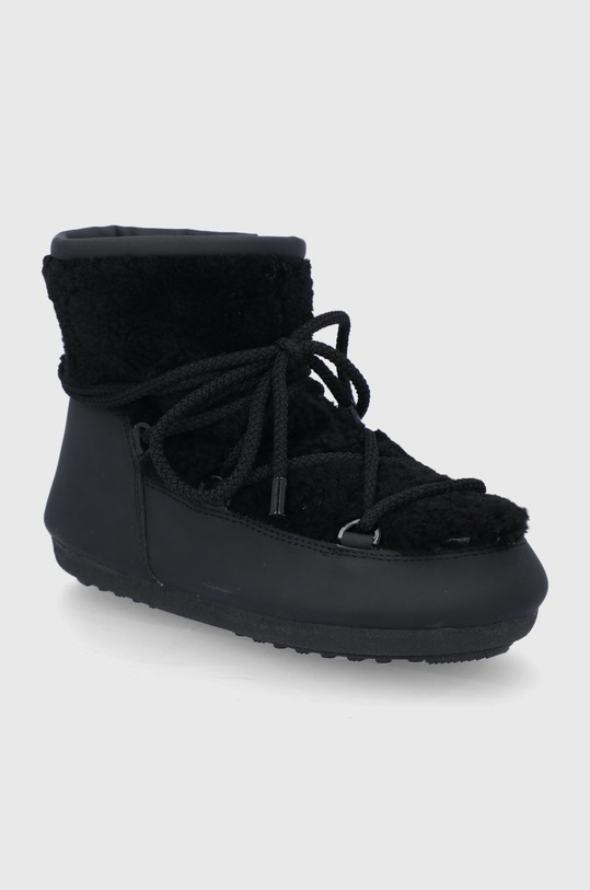 Obuwie Moon Boot - Śniegowce Side Low Matt 24301600.M.BOOT.DK.SIDE czarny