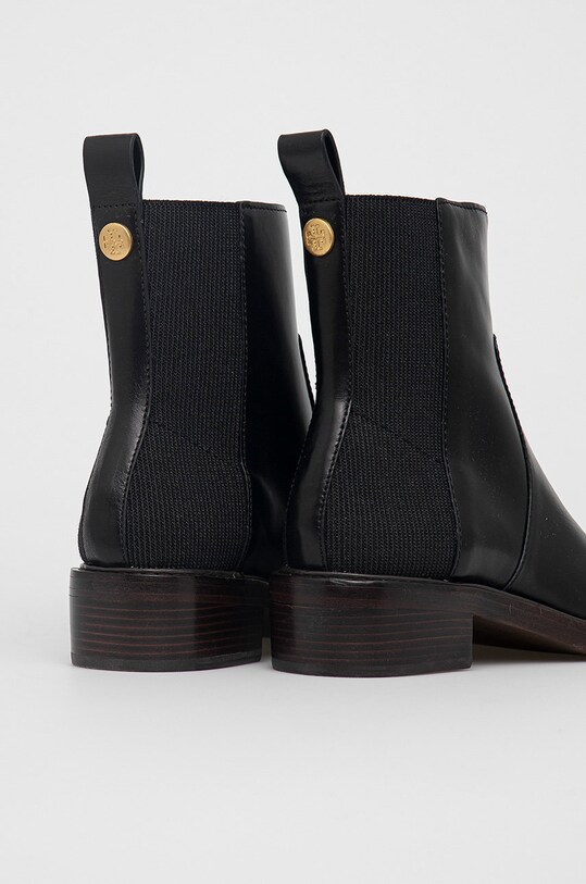 Обувь Кожаные полусапоги Tory Burch 84888.004 чёрный