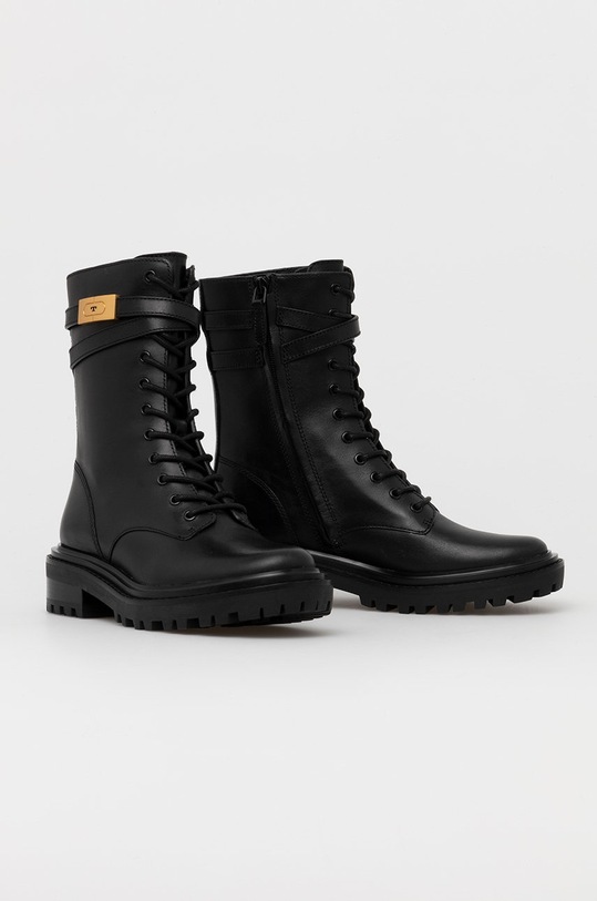 Tory Burch Cizme de piele 85582.006 negru AW21