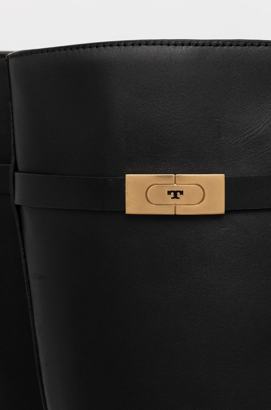Tory Burch Kozaki skórzane Hardware 86601.004 czarny