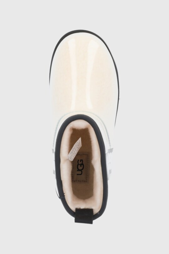 Гумени ботуши UGG Classic Clear Mini бежов 1113190.NBLC