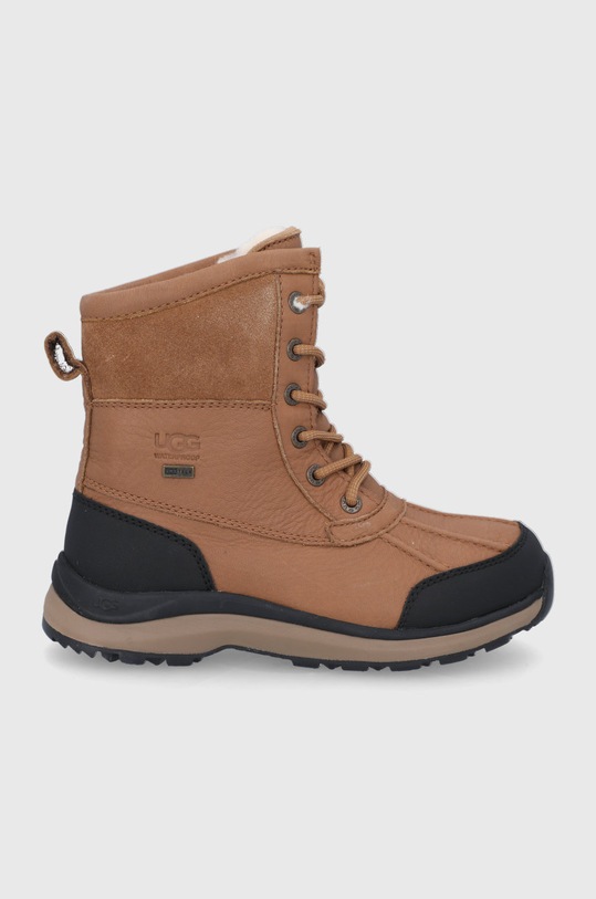 UGG Śniegowce skórzane Adirondack III Hiker syntetyczny brązowy 1116352.CHE