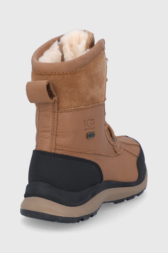 Obuwie UGG Śniegowce skórzane Adirondack III Hiker 1116352.CHE brązowy